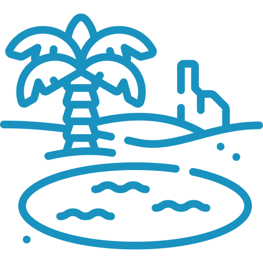 Desert-oasis